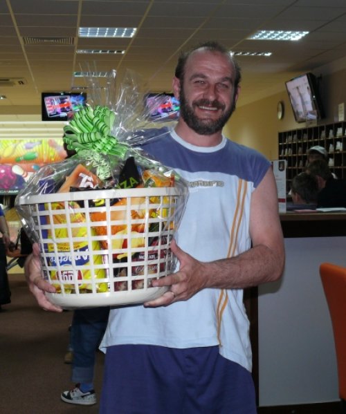 Třetí místo - Bowling Pro Shop (zástupce družstva Petr Holubčák)